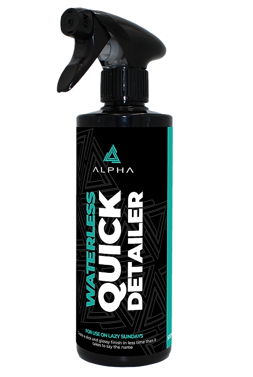 Waterless Quick Detailer Alpha Detailing